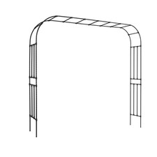 Uimoso Arche de jardin en