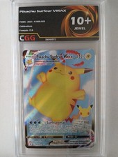 Pikachu Surfeur VMAX gradé 10