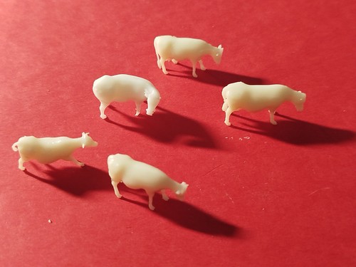 Train decors vaches - decors,