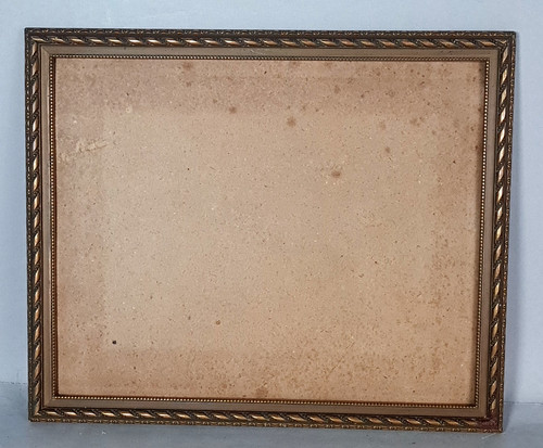 Cadre ancien verre 35x29 cm - cadre,