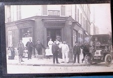 Superbe CPA  PHOTO  Paris  Rue de Montreuil  Devanture Comptoir Montebello