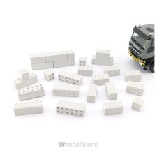 Lot blocs béton lego - lego,, 1/87