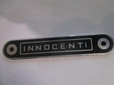 Plaque Bouclier Innocenti S36