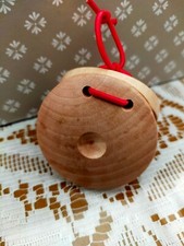 castagnette ronde en bois