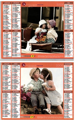 Almanach calendrier 2008 - calendrier,