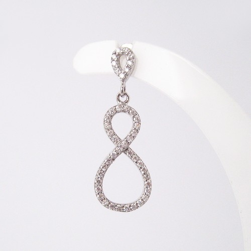 Boucles oreilles infinity - d'oreilles,