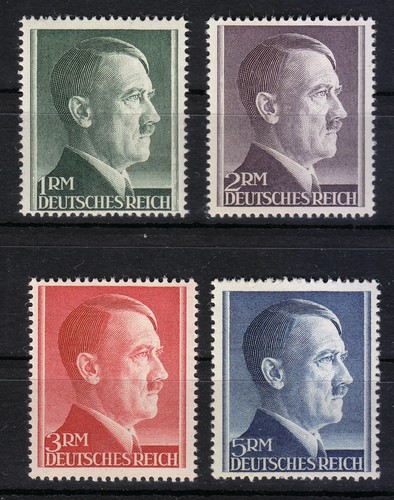 Germany 1944 mnh 799b 802b - germany, 799b-802b