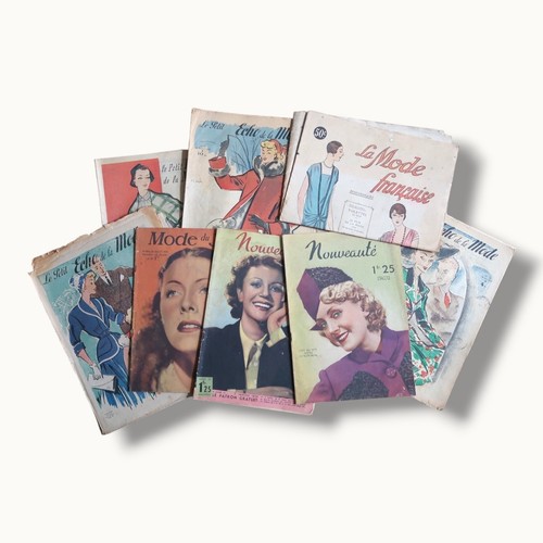 Lot revues mode - de,