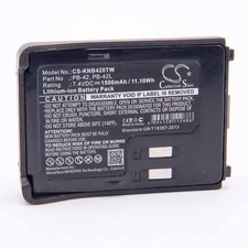 Batterie pour Kenwood TH-F6E TH-F6A TH-F6 TH-F7E TH-F7A TH-F7 1500mAh 7,4V