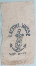 RARE ET ANCIEN SAC LACTINA SUISSE ALIMENT ANIMALE BRUNNER LYON PRODUIT AGRICOLE 