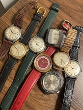 Lot De Montres Vintage Stock Horlogerie Mécanique Automatic Lanco Yema 1960