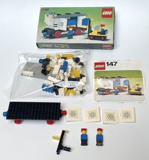 Lego 147 Train wagon frigorifique 1976 complet en boîte + notice + stickers