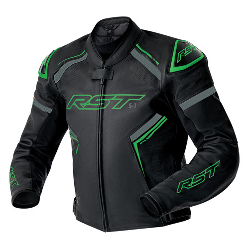 Blouson moto cuir homme - rst, s1