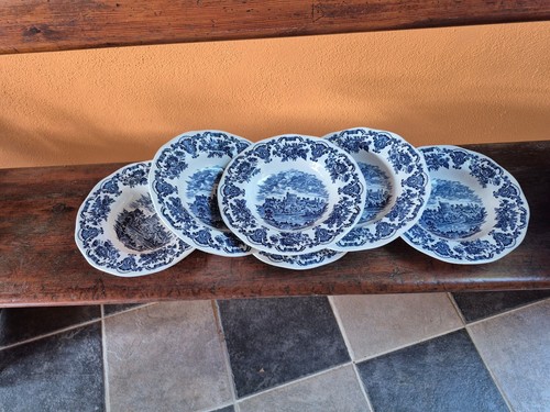 Lot assiettes creuses - assiettes,