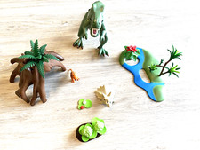 Playmobil lot 2 dinosaures 4171 tyrannosaurus