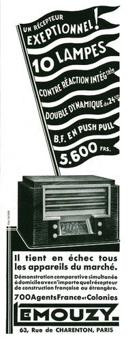 Publicité ancienne poste