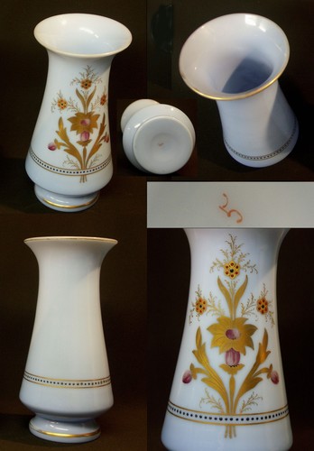 1850 superbe vase verre - aa,