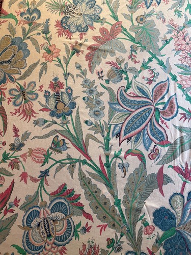 Tissu vintage madura coton - tissu,