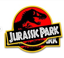 lot de 2 autocollants Jurassic