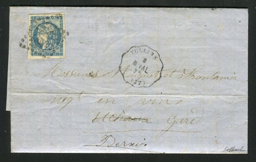Rare lettre vinay - rare, de