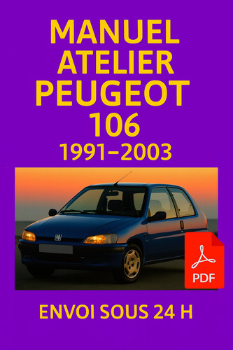 Manuel atelier peugeot 106 - manuel,