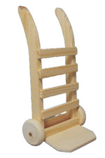 Chariot À Poupées Chariot En Bois Miniature Accessoire De Travail 1:12