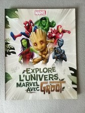 album marvel leclerc 2024 " explore l'univers de Marvel avec GROOT" vide et neuf