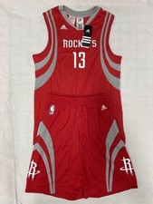 Adidas NBA Rockets James Harden #13 Maillot + Short Rouge / Taille 164 / L