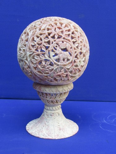 Marbre pierre bougeoir lampe - pierre,