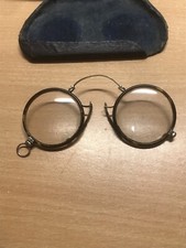 ancienne paire de lunette binocle pince nez