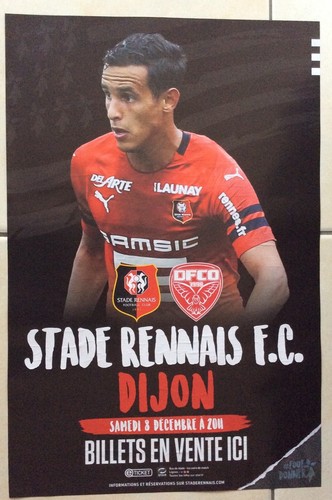 Affiche football stade rennais - affiche,