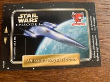 Sticker STAR WARS épisode 1"vaisseau royal Naboo" La Vache qui rit