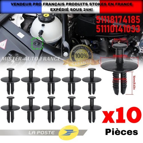 Rivet clips fixation - clips,
