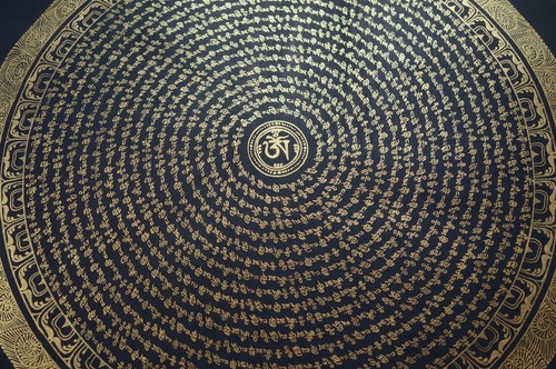 Chef œuvre tibet thangka - tibet.,