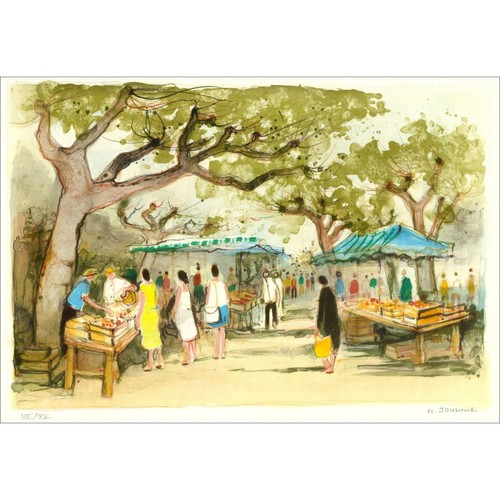 Jouenne michel lithographie - michel,