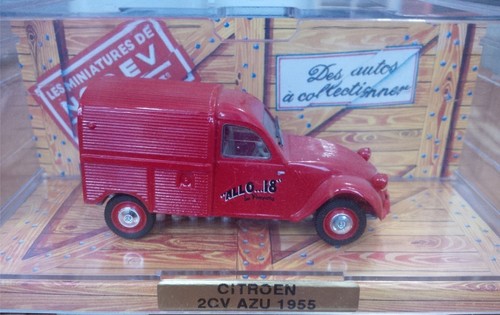 Citroen 2cv azu pompiers - citroen,