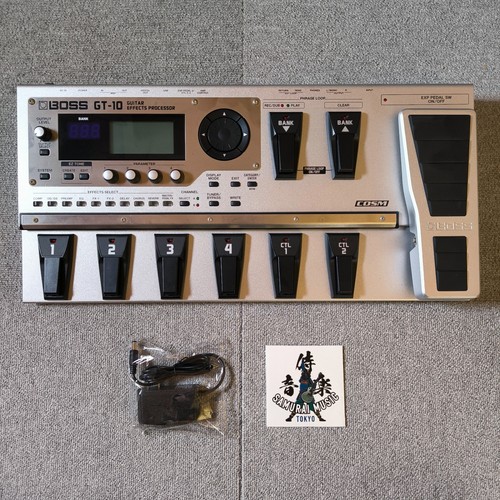 Boss electric guitar - gt-10,