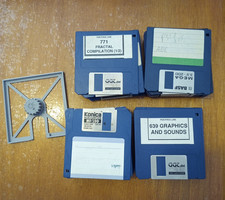 Lot No 4 de 40 disquette amiga