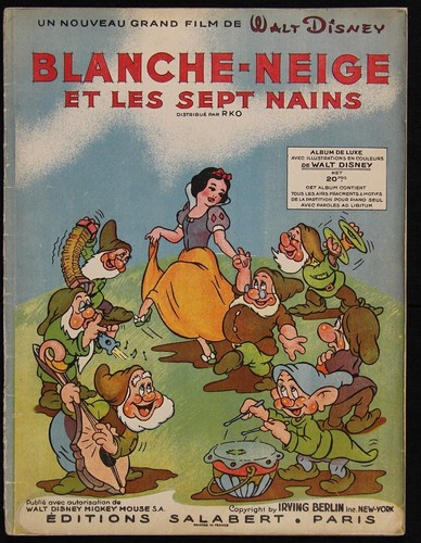 Walt disney blanche neige - walt, et