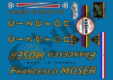 MOSE202 STICKERS DECALS MOSER CIZERON vélo bike bicycle