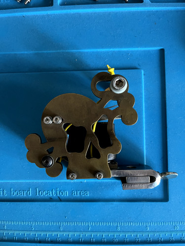 Skull tattoo machine - tattoo,