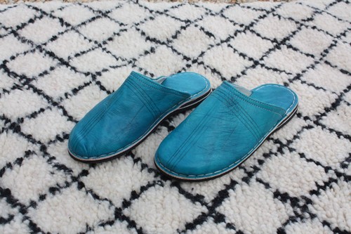 Belles babouches cuir - belles,