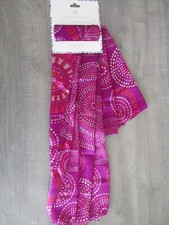 Foulard avec soie imprimé