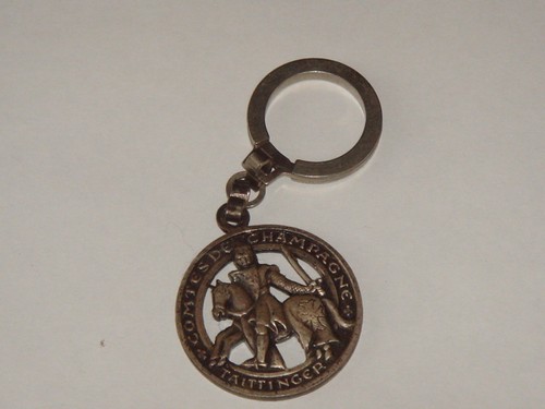 Porte clé métal - comptes, de