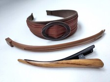 Lot serre-tête, pince longue, attache chignon facile