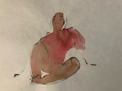 Beau dessin crayon aquarelle - crayon,