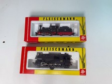 Lot 2 locomotives vapeur HO Fleischmann