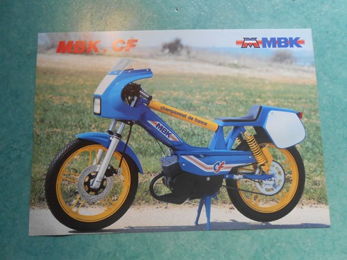 Publicité mbk - publicité, cf