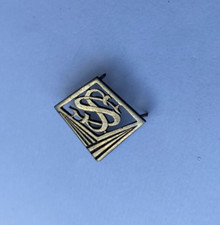 Monogramme, initiales SS, ou