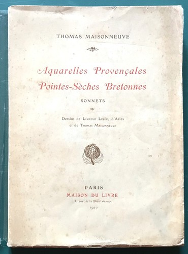 Maisonneuve aquarelles - t.,